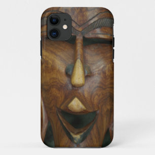 Coque Case-Mate Pour iPhone Masque africain en bois