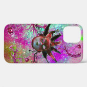 Coques Case-Mate iPhone MASQUE DE JESTER ROUGE NOIR Fête masquée Violet Bl (Verso (horizontal))