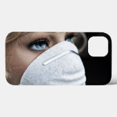 Coques Case-Mate iPhone Masque de protection contre le virus Corona (Verso (horizontal))