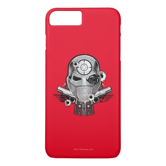 Coques Case-Mate iPhone Masque du peloton | Deadshot de suicide et art de (Dos)