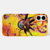 Coques Case-Mate iPhone MASQUE JESTER ROUGE NOIR Mascarade Jaune violet ja (Verso (horizontal))