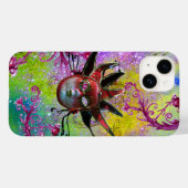 Coques Case-Mate iPhone MASQUE JESTER ROUGE NOIR Mascarade violet vert (Verso (horizontal))