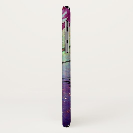 Coques Case-Mate iPhone MASQUE JESTER ROUGE NOIR Masquerade Party Vert Ble (Dos/Gauche)