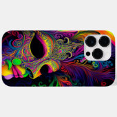 COQUES Case-Mate iPhone MASQUE MARDI GRAS DE COULEUR BRILLANTE (Verso (horizontal))