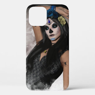 Case-Mate iPhone Case Masque Sombre de Crâne de Sucre de Pleine Lune & Y