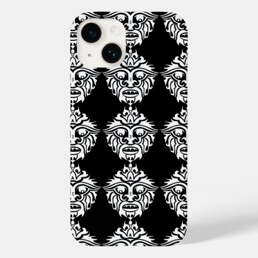 Coques Case-Mate iPhone Masque tribal - Case-Mate Barely There Apple iPhon (Verso)