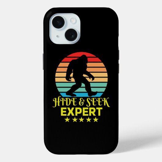 Coques Case-Mate iPhone Masquer Et Chercher Expert Bigfoot Drôle (Verso)