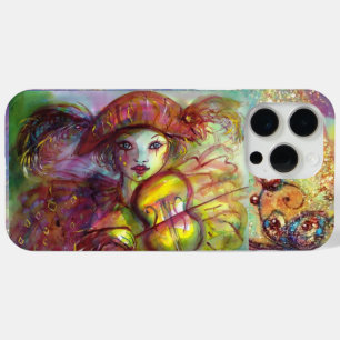 COQUE iPhone 15 PRO MAX MASQUÉRADE VÉNÉTIENNE / HARLEQUIN JOUER AU VIOLIN