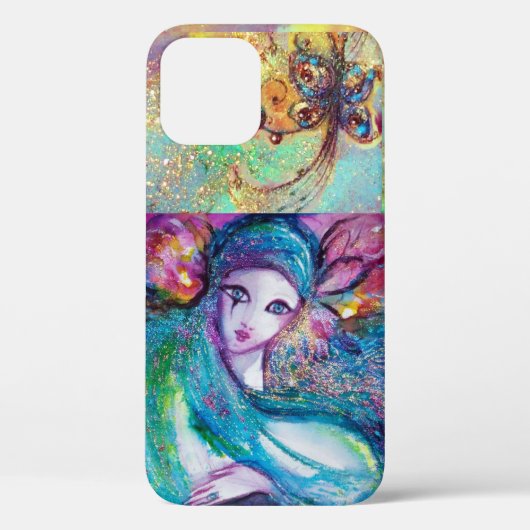 COQUES Case-Mate iPhone MASQUÉRADE VÉNÉTIENNE /MASQUE EN BLEU (Verso)