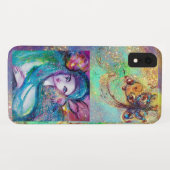 COQUES Case-Mate iPhone MASQUÉRADE VÉNÉTIENNE /MASQUE EN BLEU (Dos (Horizontal))