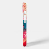 COQUES Case-Mate iPhone MASQUÉRADE VÉNÉTIENNE - MASQUE EN MONOGRAMME ROUGE (Verso / Gauche)