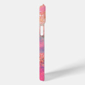 COQUES Case-Mate iPhone MASQUÉRADE VÉNÉTIENNE - MASQUE EN MONOGRAMME ROUGE (Verso / Droite)