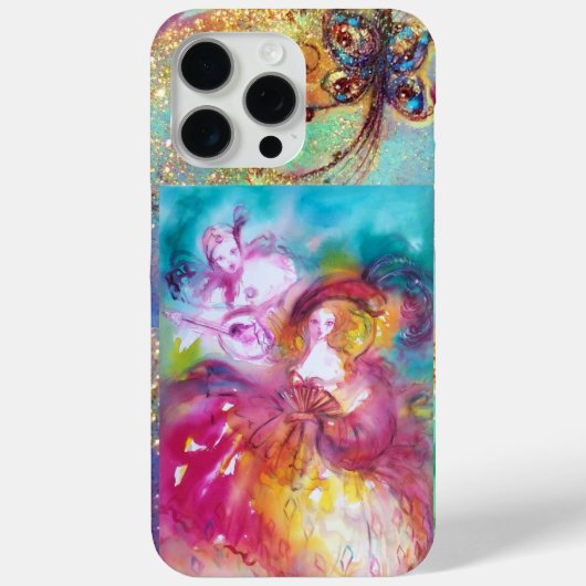 COQUES Case-Mate iPhone MASQUÉRADE VÉNÉTIENNE / PIERROT ET ARLECCHINE (Verso)