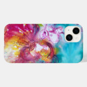 Coques Case-Mate iPhone MASQUÉRADE VÉNÉTIENNE / PIERROT ET ARLECCHINE Coqu (Verso (horizontal))