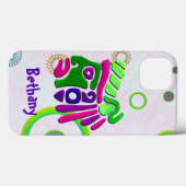 Coques Case-Mate iPhone Masques africains Celestial 3D PERSONNALISÉ (Verso (horizontal))