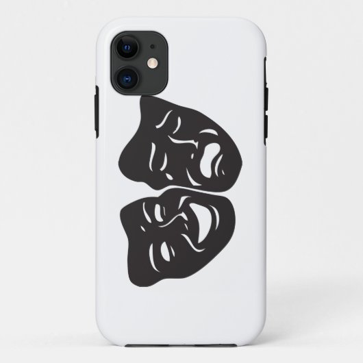 Coques Case-Mate iPhone Masques de théâtre comique dramatique (Dos)