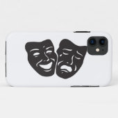 Coques Case-Mate iPhone Masques de théâtre comique dramatique (Dos (Horizontal))