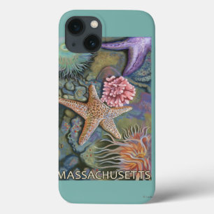 iPhone 13 Coque MassachusettsTidepool Scene