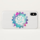 Coques Case-Mate iPhone Massage OM de yoga de Reiki de guérisseur (Dos (Horizontal))