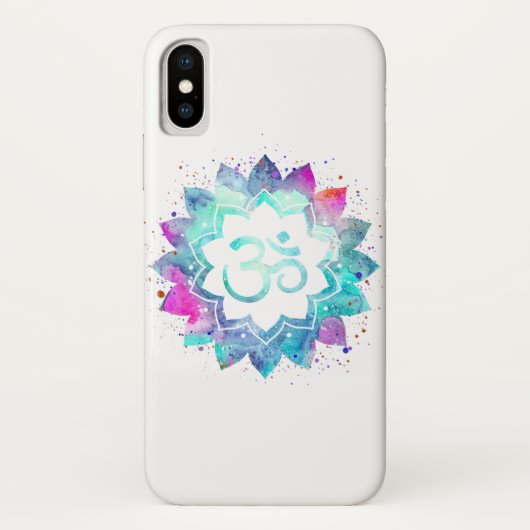 Coques Case-Mate iPhone Massage OM de yoga de Reiki de guérisseur (Dos)