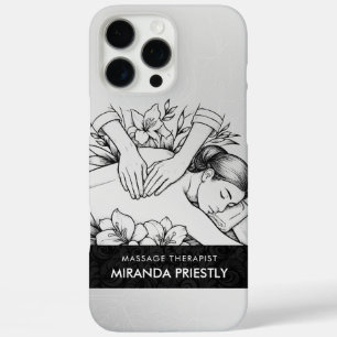 Coques iPhone 16 Pro Max Massage Thérapie Guérison Mains Énergie Spa Bien-ê
