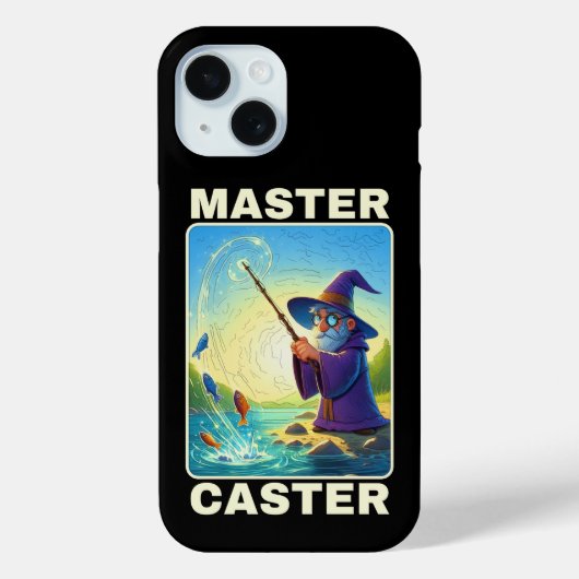 Coques Case-Mate iPhone Master Caster - Assistant Pêche magique (Verso)