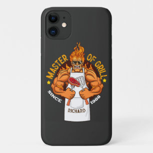 Case-Mate iPhone Case Master Fête des pères grill Cadeau BBQ Chef Papa