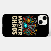 Coques Case-Mate iPhone Master of Chaos – Bold Tool Art iPhone 14 Case (Verso (horizontal))