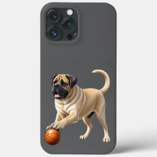 Case-Mate iPhone Case Mastiff Dogue Anglaise avec ballon en vacances