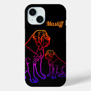 Coque Pour iPhone 15 Mastiff Pilou