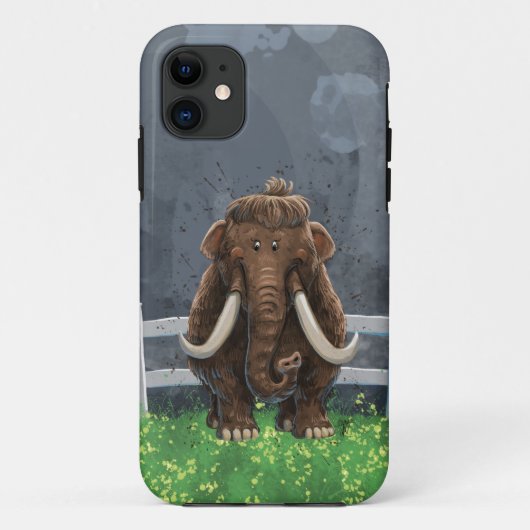 Coques Case-Mate iPhone Mastodon de la parade animale (Dos)