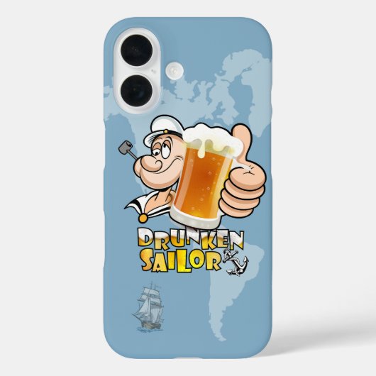 Coques Case-Mate iPhone Matelot ivre | (Verso)