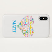 Coques Case-Mate iPhone Math du cœur (Dos (Horizontal))