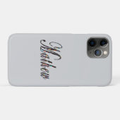 Coques Case-Mate iPhone Mathew Nom Fait De Friandises, (Dos (Horizontal))