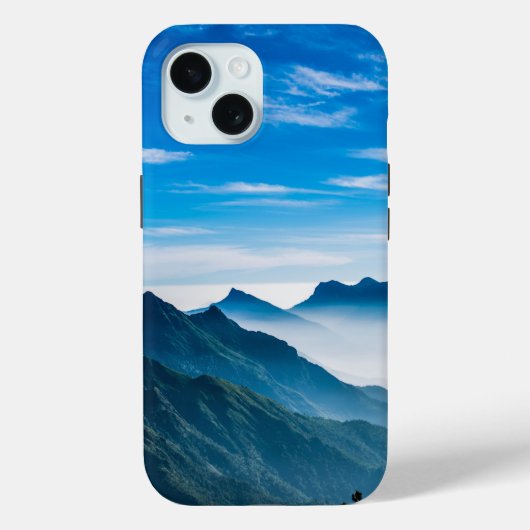 Coques Case-Mate iPhone Matin Montagnes Mist Paysage (Verso)