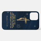 Coques Case-Mate iPhone Matthieu 11:28 (Verso (horizontal))