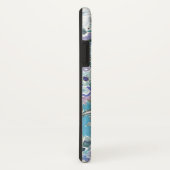 Coques Case-Mate iPhone MAUI MINDSET Mystic Violet Aqua Floral (Dos/Droite)