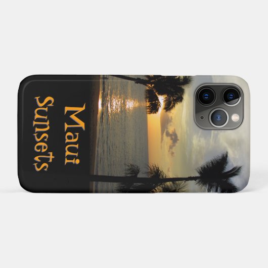 Coques Case-Mate iPhone Maui Sunsets (Dos (Horizontal))