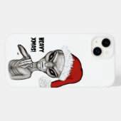 Coques Case-Mate iPhone Mauvais Alien, Lourds Noël ! (Verso (horizontal))