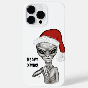 Coque Pour Pour iPhone 14 Pro Max Mauvais Alien, Lourds Noël !