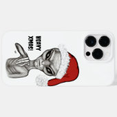 Coques Case-Mate iPhone Mauvais Alien, Lourds Noël ! (Verso (horizontal))