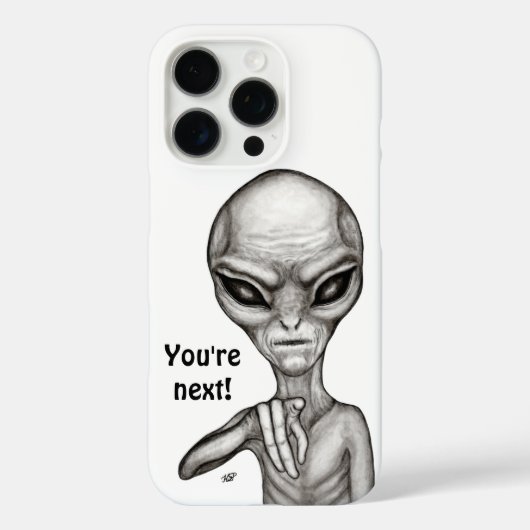 Coques Case-Mate iPhone Mauvais Alien, Tu es le prochain ! (Verso)
