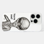 Coques Case-Mate iPhone Mauvais Alien, Tu es le prochain ! (Verso (horizontal))