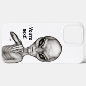 Coques Case-Mate iPhone Mauvais Alien, Tu es le prochain ! (Verso (horizontal))
