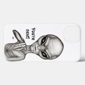 Coques Case-Mate iPhone Mauvais Alien, Tu es le prochain ! (Verso (horizontal))