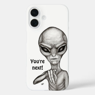 Coques iPhone 16 Mauvais Alien, Tu es le prochain !