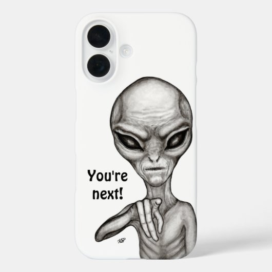 Coques Case-Mate iPhone Mauvais Alien, Tu es le prochain ! (Verso)