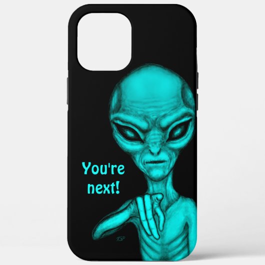 Coques Case-Mate iPhone Mauvais Alien, Tu es le prochain ! (Verso)