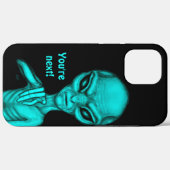 Coques Case-Mate iPhone Mauvais Alien, Tu es le prochain ! (Verso (horizontal))