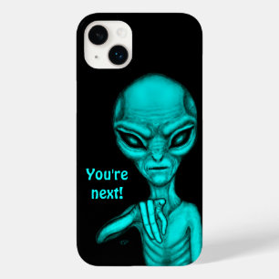 Coque Pour iPhone 14 Plus Mauvais Alien, Tu es le prochain !